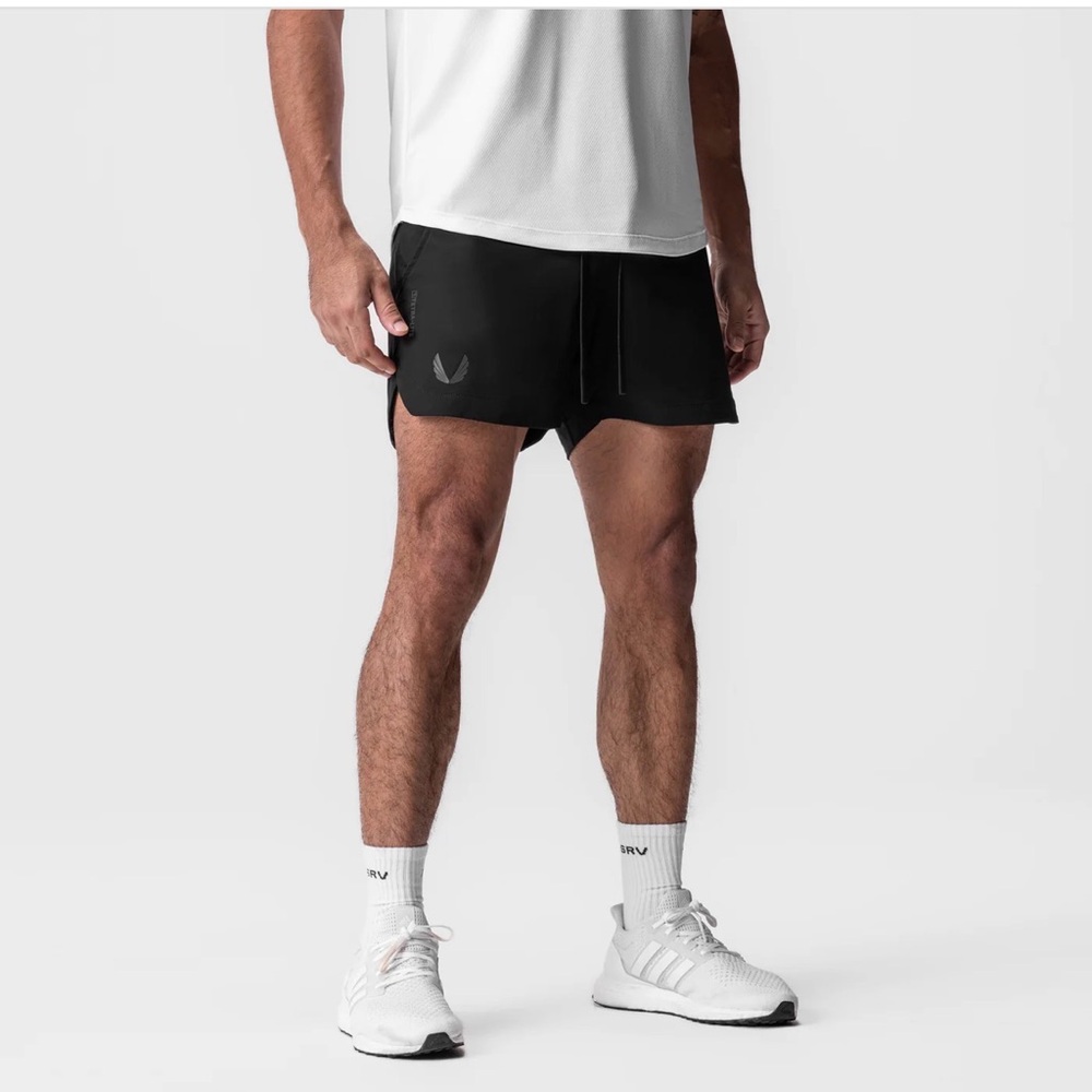 Black Men ASRV DSG 0751 Shorts - Picture 2 of 6
